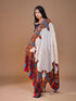 Women's Aari Embroidery and Printed Wool Shawl